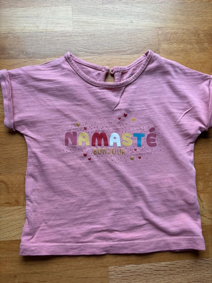 T-shirt MC Bout’chou 6 mois fille