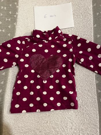 Pull col rouler 6 mois