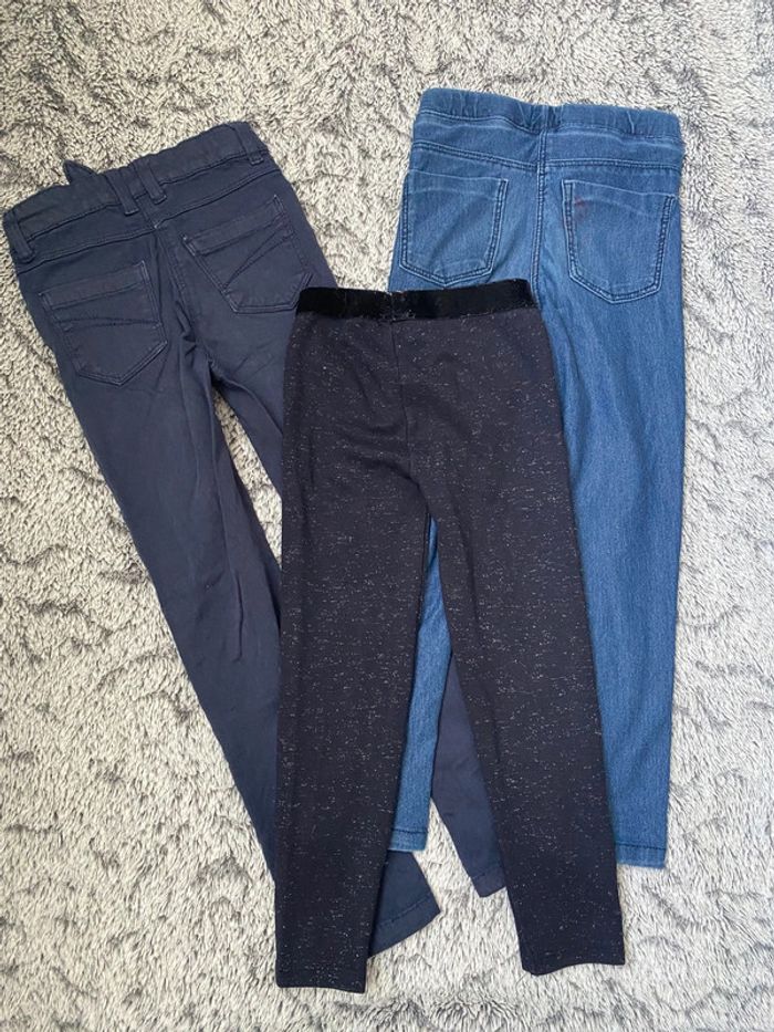 Lot de 2 legging et 1 pantalon - 6 ans - photo numéro 4