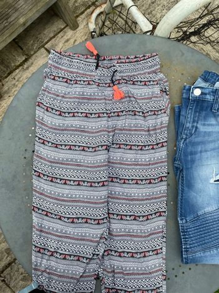 Lot de 3 pantalons fille 10ans - photo numéro 3
