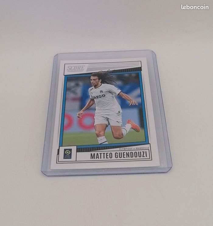 Carte Panini score Ligue 1 2022-23 Matteo Guendouzi n°98. - photo numéro 2