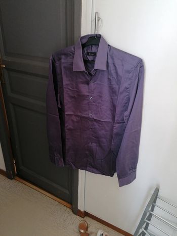 Chemise effet satinée