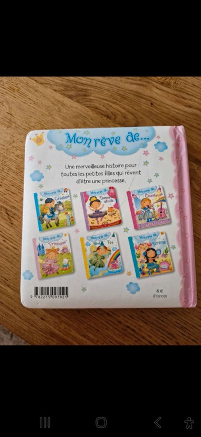 Livre enfant cartonné. mon rêve de princesse - photo numéro 4