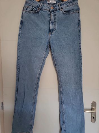 Jeans taille haute Zara