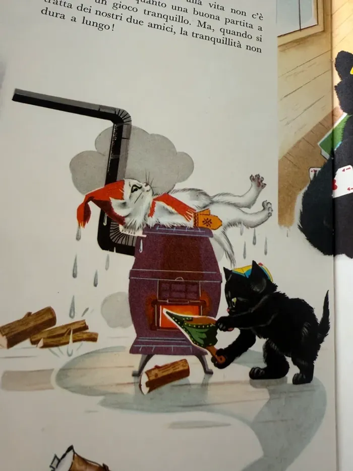 Livre ancien rare italien Animali Parlanti a cura di Pierre Probst Carolina Principato Hachette - photo numéro 11