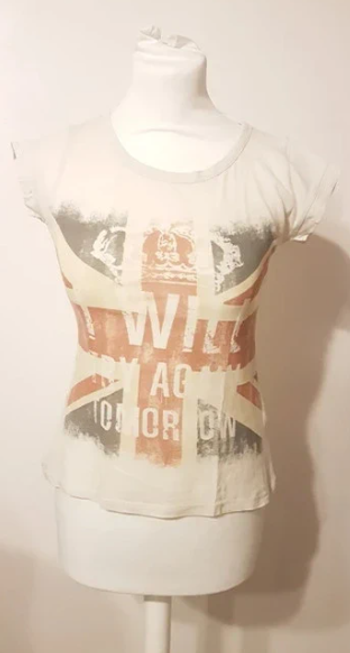 T-shirt Blanc London - Taille S