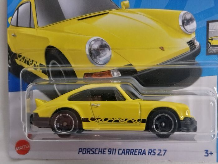 Hot Wheels Porshe 911 Carrera RS 2.7 2024 - photo numéro 2