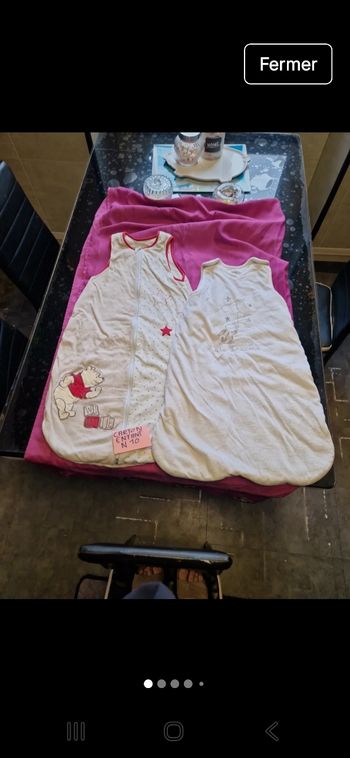 Lot 2 turbulette taille 6/24 mois