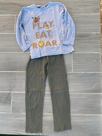 Pyjama deux pièces le roi lion