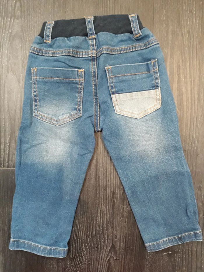Jean effet usé - photo numéro 2