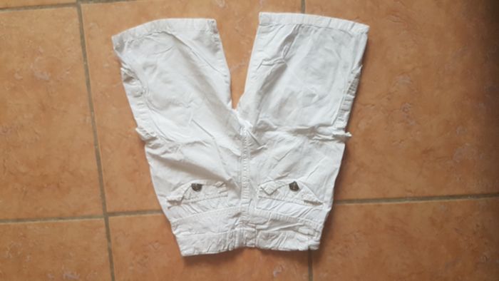 Short cargo garçon 6 ans blanc La Redoute - photo numéro 8