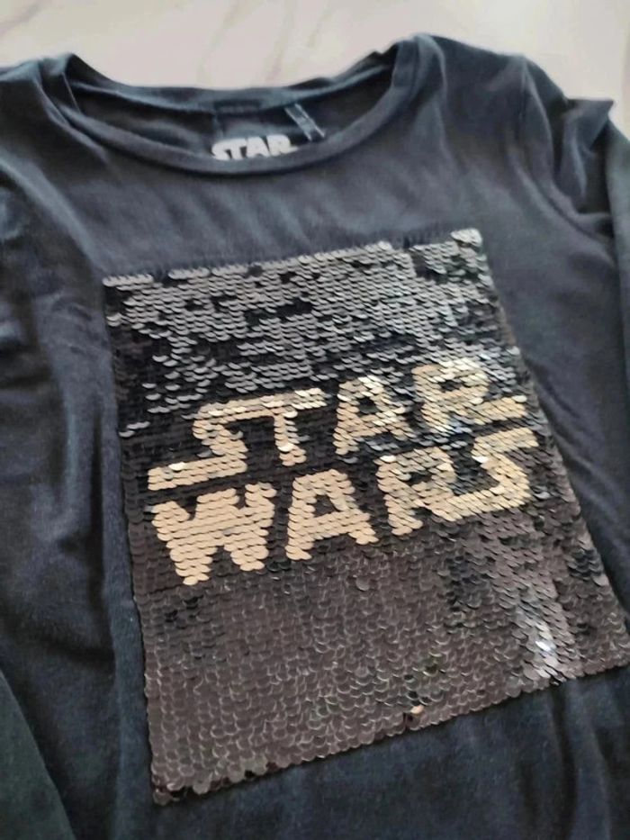 Lot de 2 t shirt ML IKKS 4 ans - photo numéro 3
