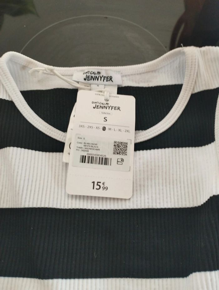 Haut neuf Jennyfer taille S - photo numéro 3