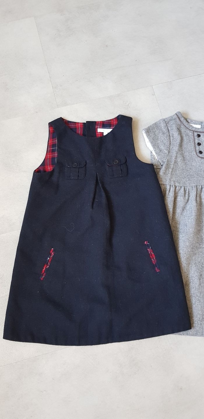 Lot 2 robes jacadi 5 ans - photo numéro 2