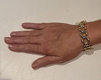 bracelet Tank or 18 carats