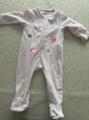 Pyjama bébé fille velour