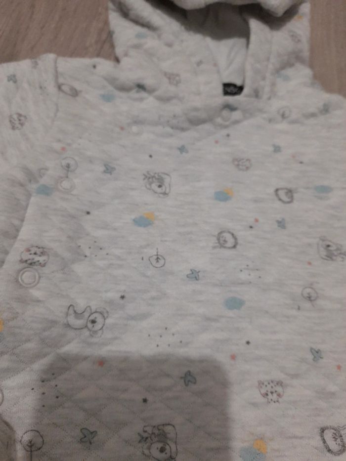 Ensemble molletonné 3 mois - photo numéro 2