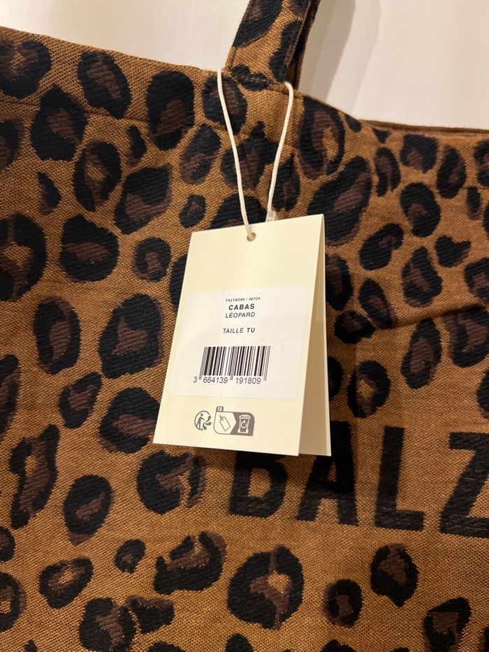 Cabas balzac Paris léopard - photo numéro 2