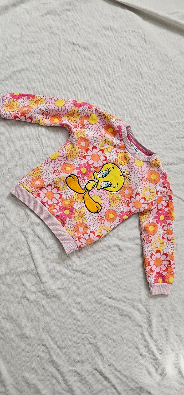 Pull enfant taille 4-5 ans de la marque Looney Tunes - photo numéro 3