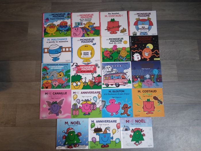 Lot 19 livres monsieur Madame - photo numéro 2