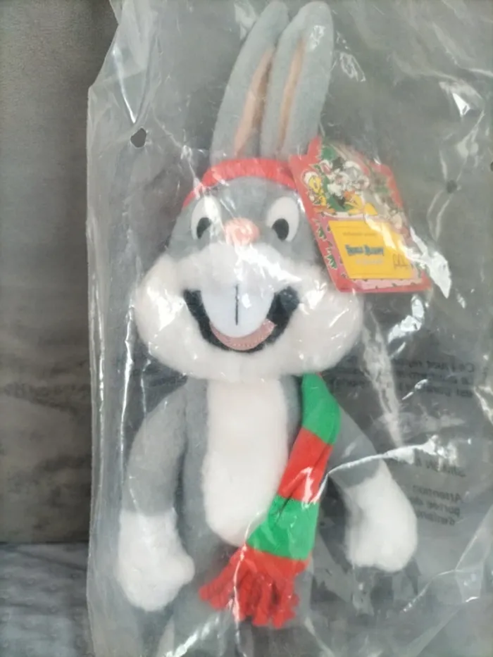 Peluche Bugs Bunny vintage 1993 - photo numéro 2