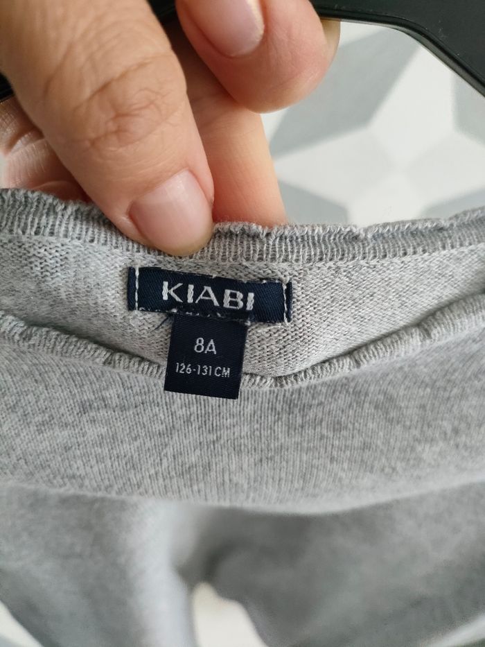 Pull gris - photo numéro 2