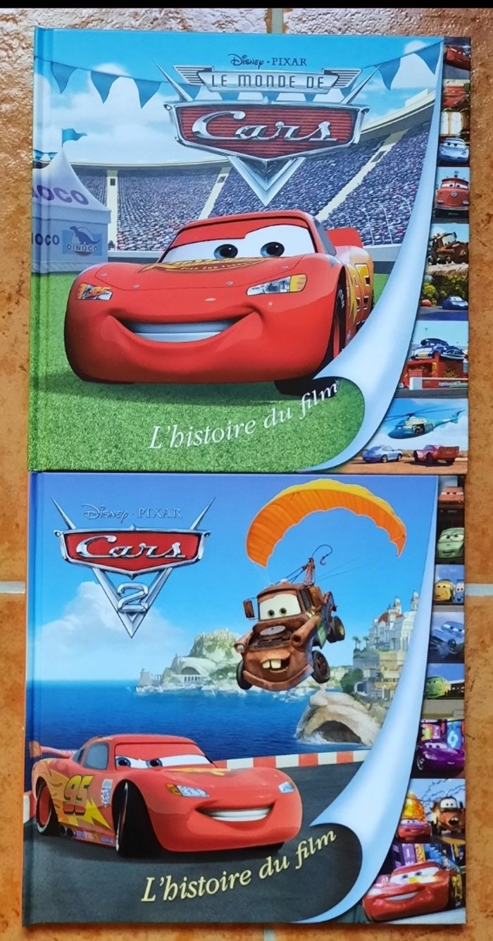2 Livres Disney PIXAR