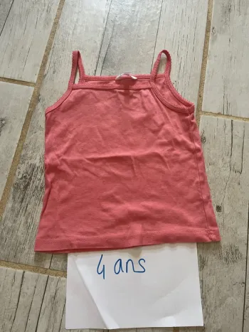 Très joli débardeur été fille 4 ans