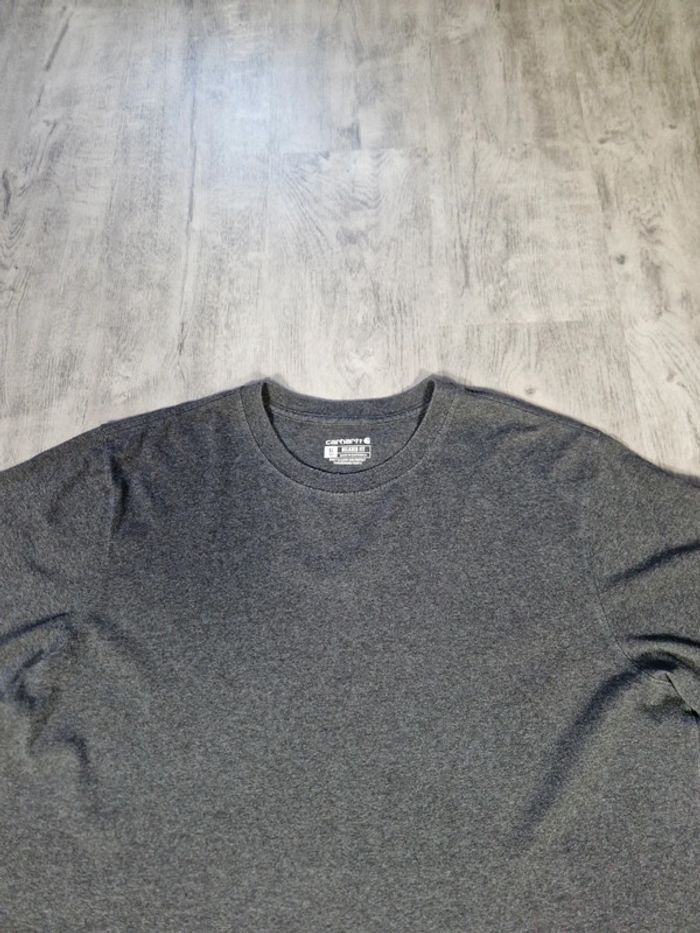 T-shirt Carhartt Relaxed Fit Gris Foncé Taille XL Tall Homme - photo numéro 2