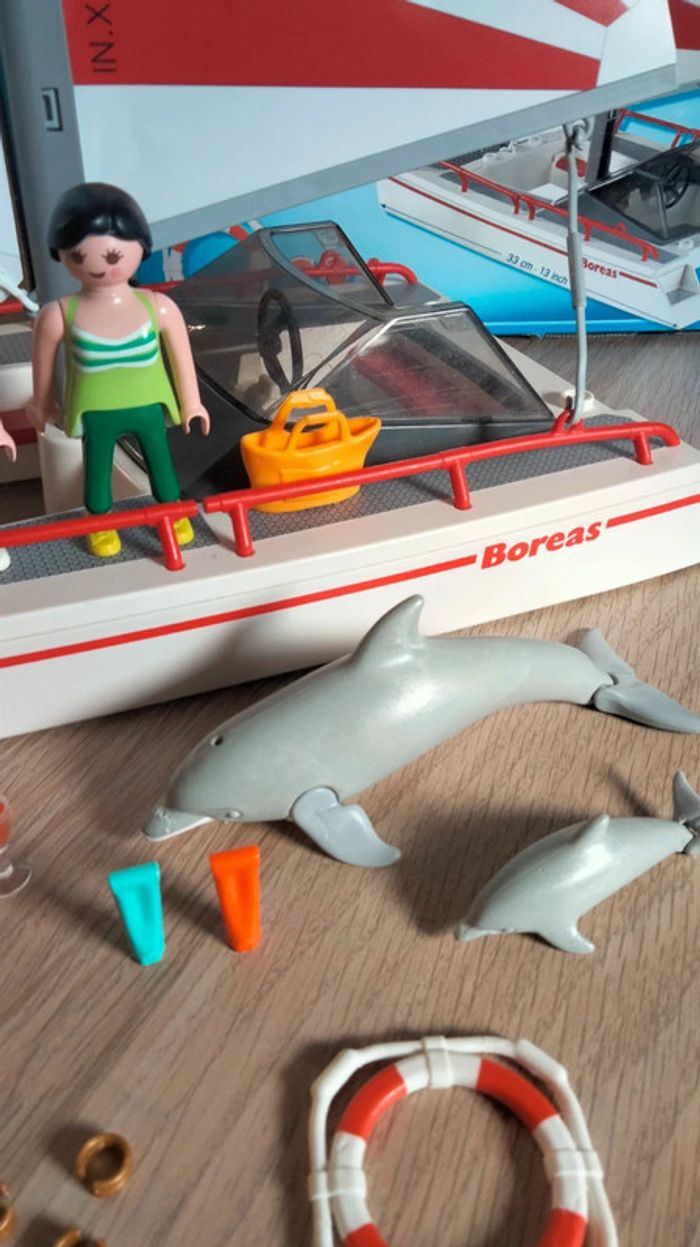 Playmobil bateau qui va dans l'eau - photo numéro 6