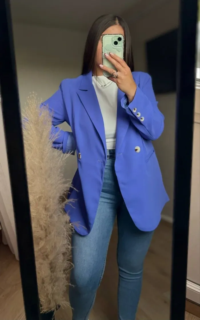 Blazer bleu violet