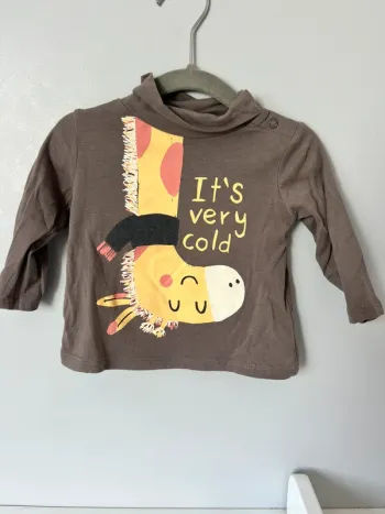 Sous pull bébé 6 mois
