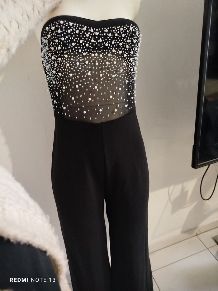 #kytieMfemme. Combi pantalon large taille M - photo numéro 4