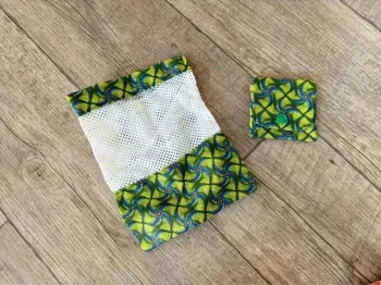 Porte monnaie  8X7cm + filet