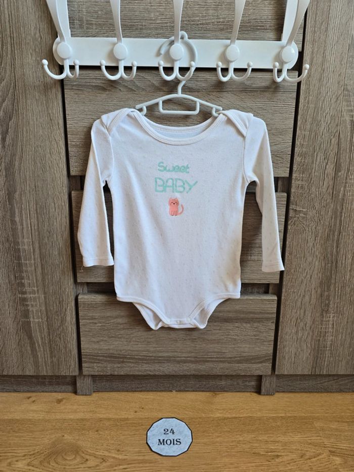 Vêtement Bébé Fille - Pyjama rose - In extenso - 86 cm - photo numéro 2
