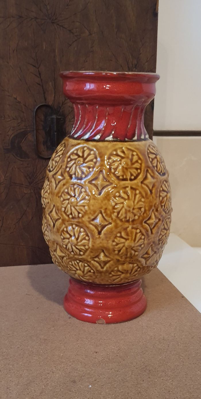 Vase céramique vintage Allemagne de l'est