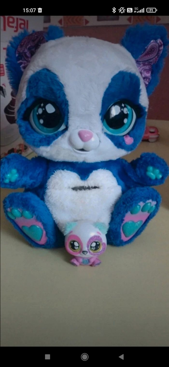 Maman pandaroo et son bébé