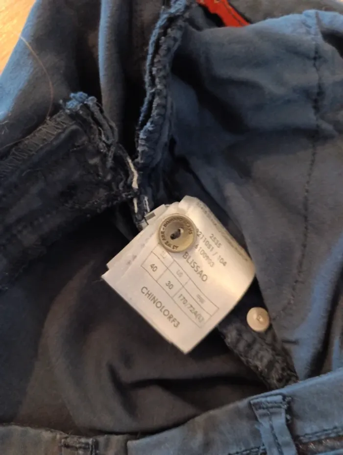 Pantalon Chino marine taille 40 bonobo - photo numéro 7