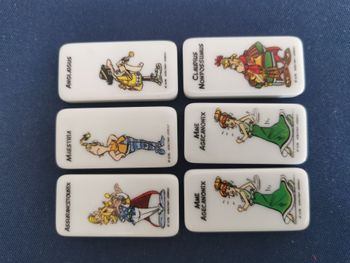 Lot de fèves domino Astérix