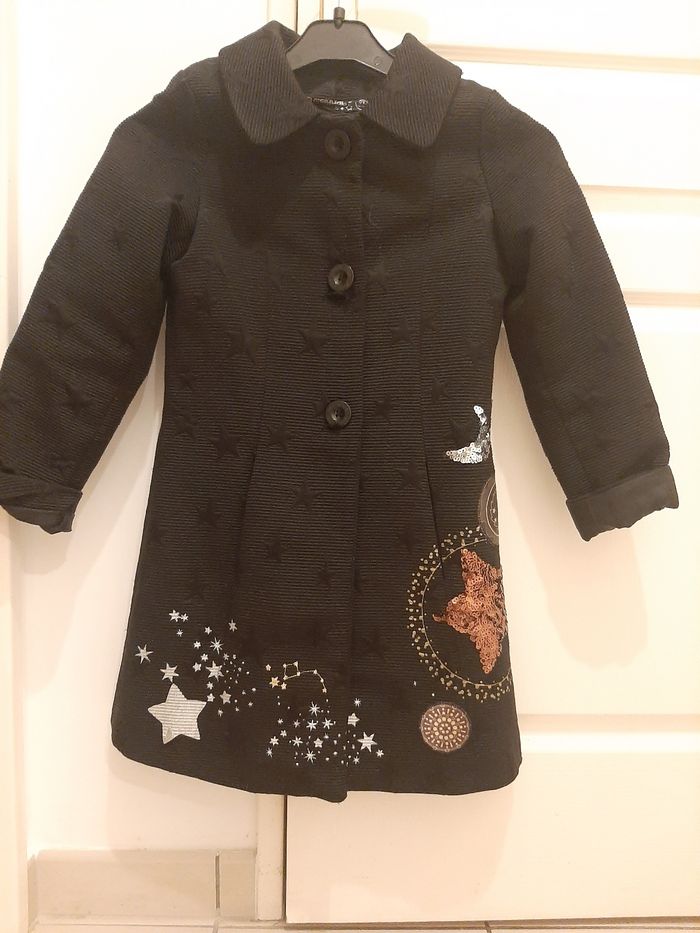 Manteau long desigual