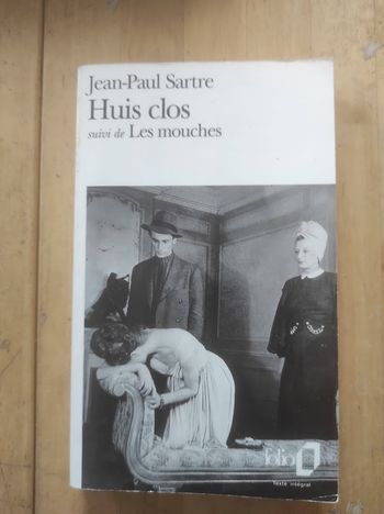 Huis clos suivi de Les mouches Jean-Paul Sartre Folio 1993
