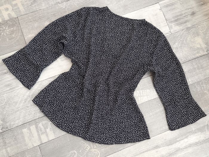 Chemisier fluide noir à pois blancs, Pimkie - photo numéro 7