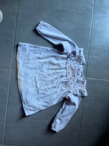 Robe fille manche longue 23 mois