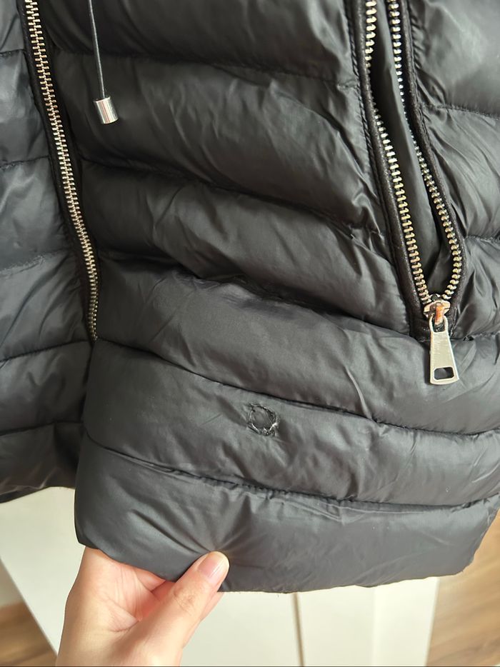 Parka / Doudoune noire unie Best Mountain Taille L - photo numéro 3