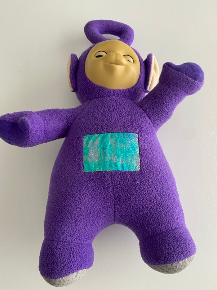 Lot de 2 Peluches Teletubbies Vintage - Tinky Winky & Po (Grande Taille) - photo numéro 7