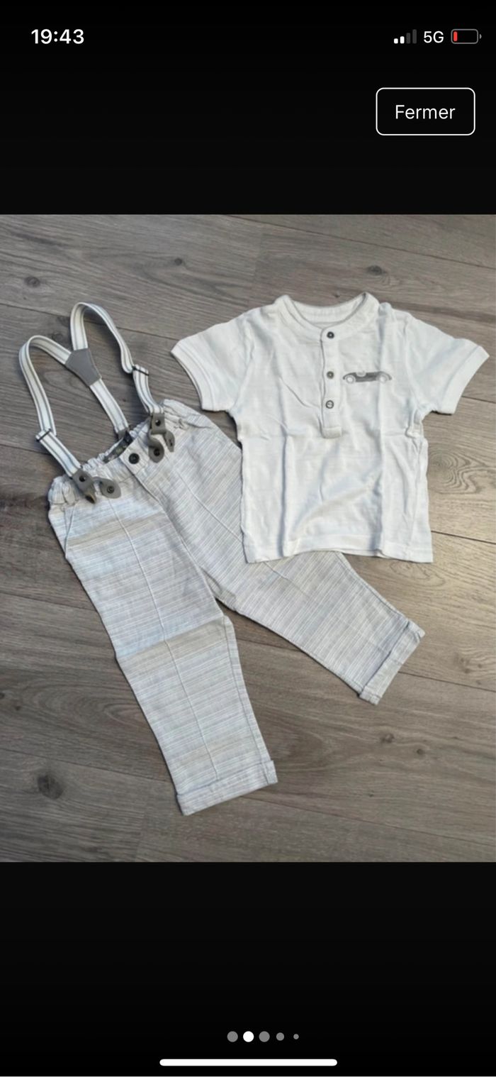 Lot de vêtements garçon 12/18 mois, 80/86 cm. - photo numéro 2