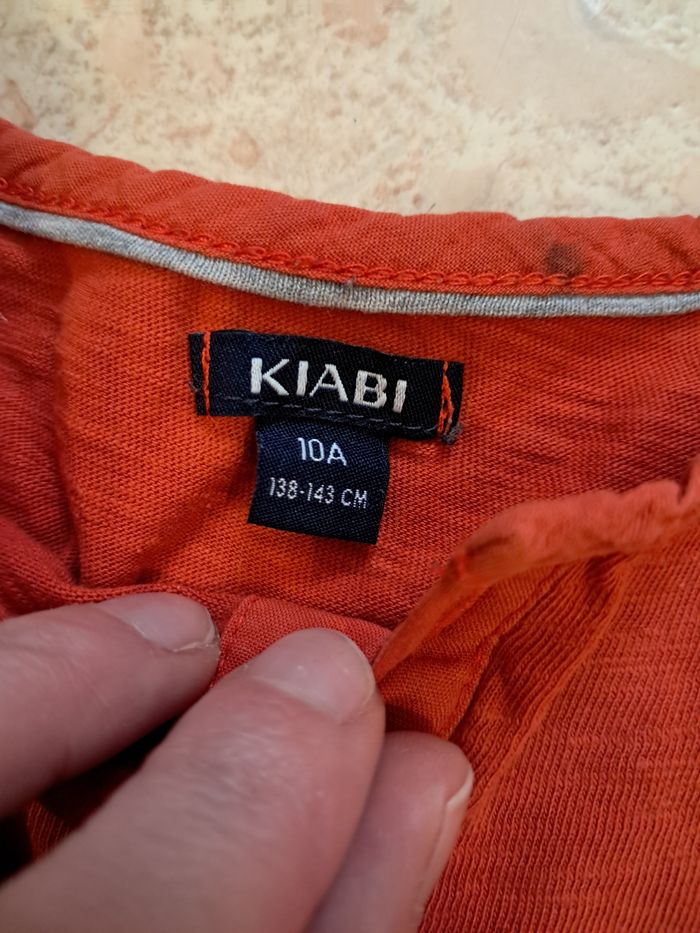 Tee-shirt MC 10 ans kiabi - photo numéro 2