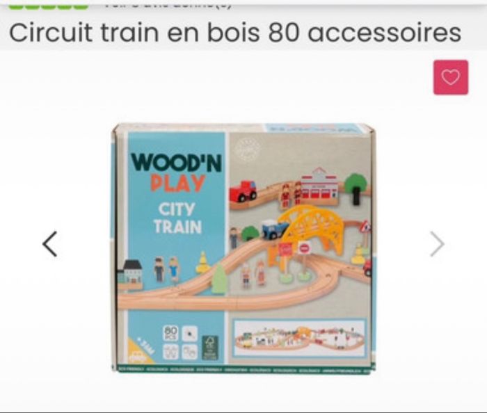 Train en bois - photo numéro 2