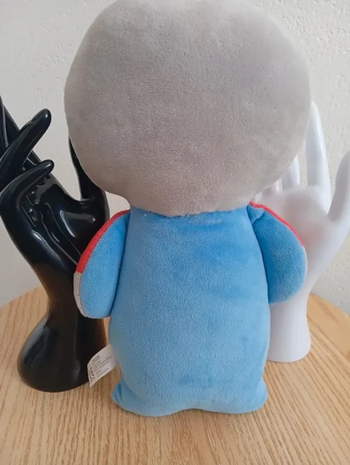 Peluche classique tchoupi plat 27cm super état - photo numéro 3