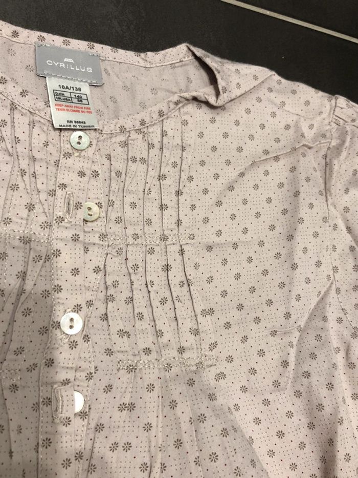 Blouse Cyrillus 10 ans - photo numéro 2